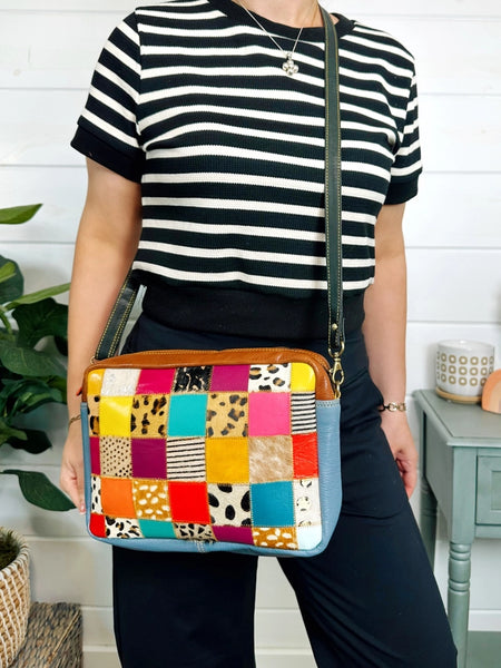 Wholesale Noelle Quilted Leather Crossbody - Pack of 3