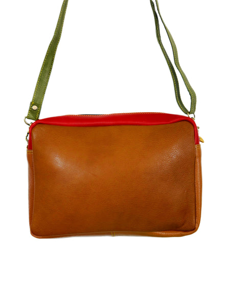Noelle Patchwork Leather Crossbody