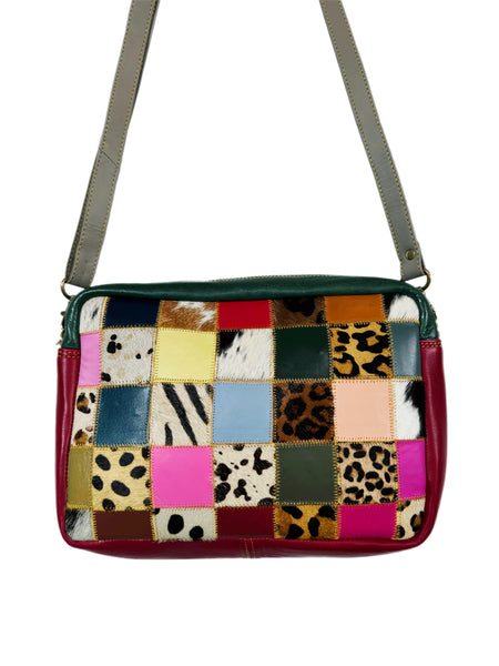 Noelle Patchwork Leather Crossbody