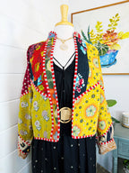 Patchwork Kantha Jacket – Quilted Reversible Blanket Coat