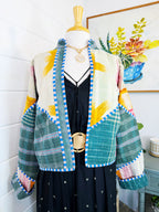 Patchwork Kantha Jacket – Quilted Reversible Blanket Coat