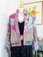 Patchwork Kantha Jacket – Quilted Reversible Blanket Coat