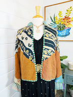 Patchwork Kantha Jacket – Quilted Reversible Blanket Coat
