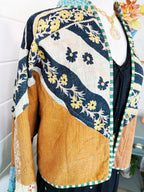 Patchwork Kantha Jacket – Quilted Reversible Blanket Coat