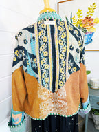 Patchwork Kantha Jacket – Quilted Reversible Blanket Coat