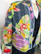Patchwork Kantha Jacket – Quilted Reversible Blanket Coat