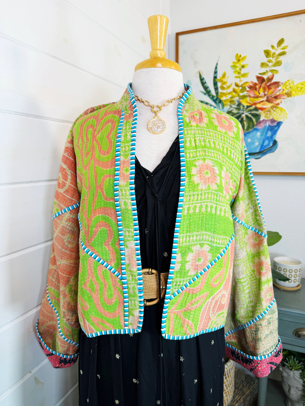 Revival Kantha Jacket – Stevie Style #1834