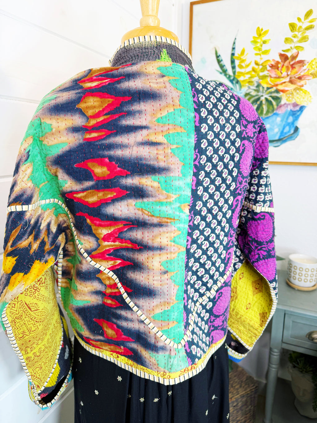 Revival Kantha Jacket – Stevie Style #1848