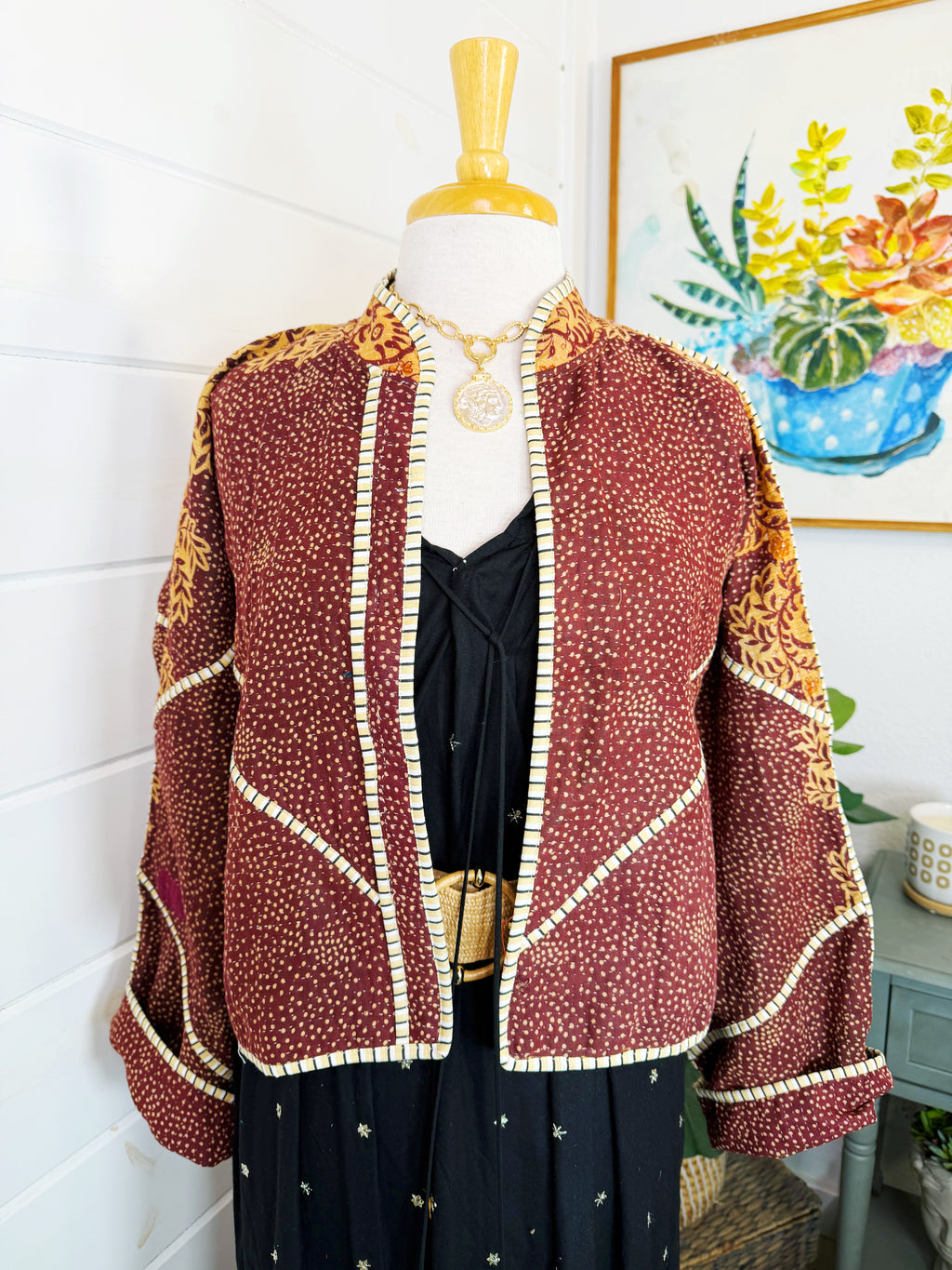 Revival Kantha Jacket – Stevie Style #1850