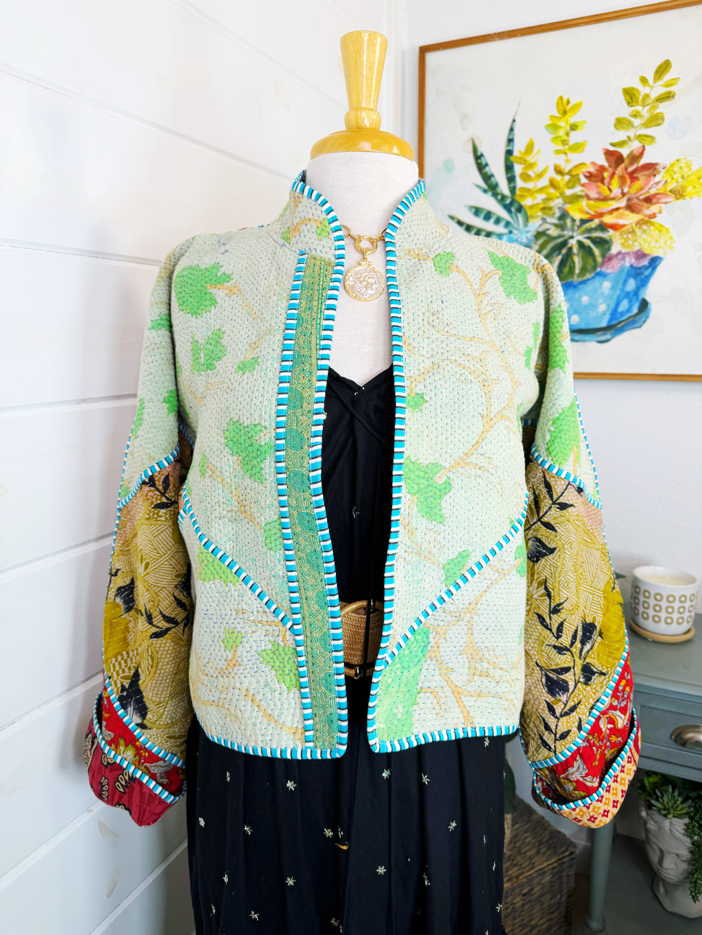 Revival Kantha Jacket – Stevie Style #1851