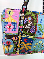 Quilted Overnight Weekender Bag - Palm Cirque