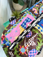 Quilted Overnight Weekender Bag - Palm Cirque