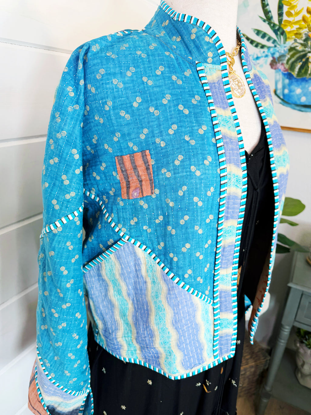 Revival Kantha Jacket – Stevie Style #1857