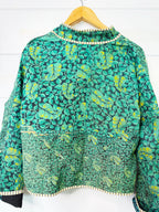 Patchwork Kantha Jacket – Quilted Reversible Blanket Coat