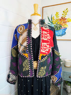 Patchwork Kantha Jacket – Quilted Reversible Blanket Coat