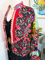 Patchwork Kantha Jacket – Quilted Reversible Blanket Coat