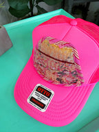 Kantha Patch Trucker Hat - One of a Kind