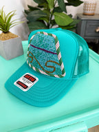 Kantha Patch Trucker Hat - One of a Kind