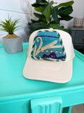 Kantha Patch Trucker Hat - One of a Kind