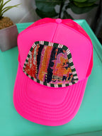 Kantha Patch Trucker Hat - One of a Kind