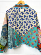Patchwork Kantha Jacket – Quilted Reversible Blanket Coat