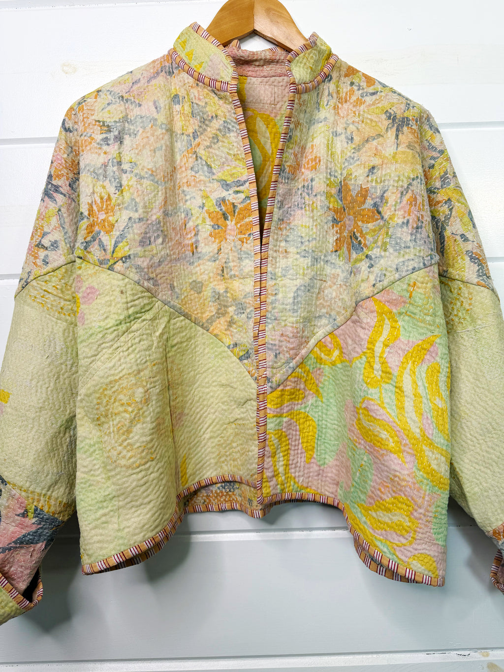 Patchwork Kantha Jacket - Stevie Style #1880