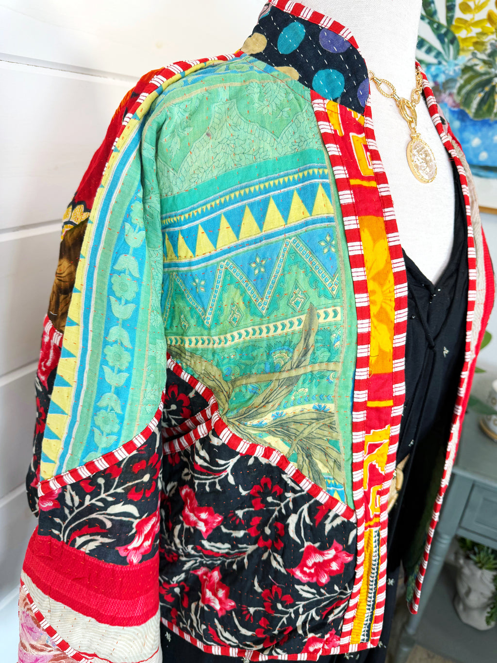 Revival Kantha Jacket – Stevie Style #1895