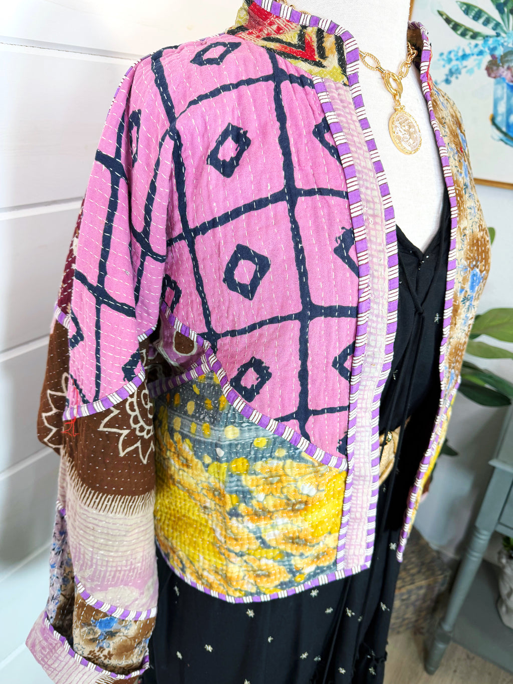 Revival Kantha Jacket – Stevie Style #1898