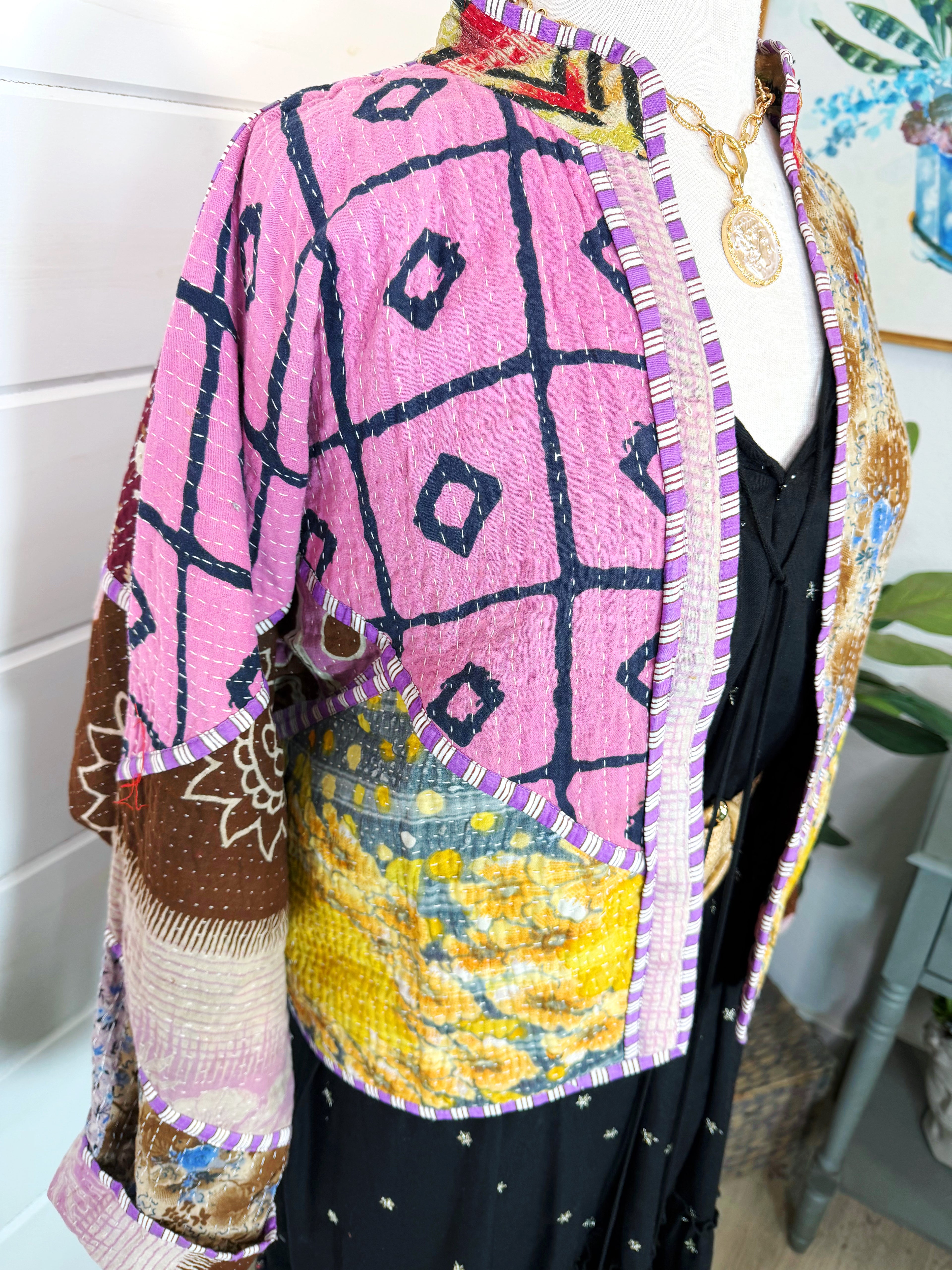 Revival Kantha Jacket – Stevie Style #1898
