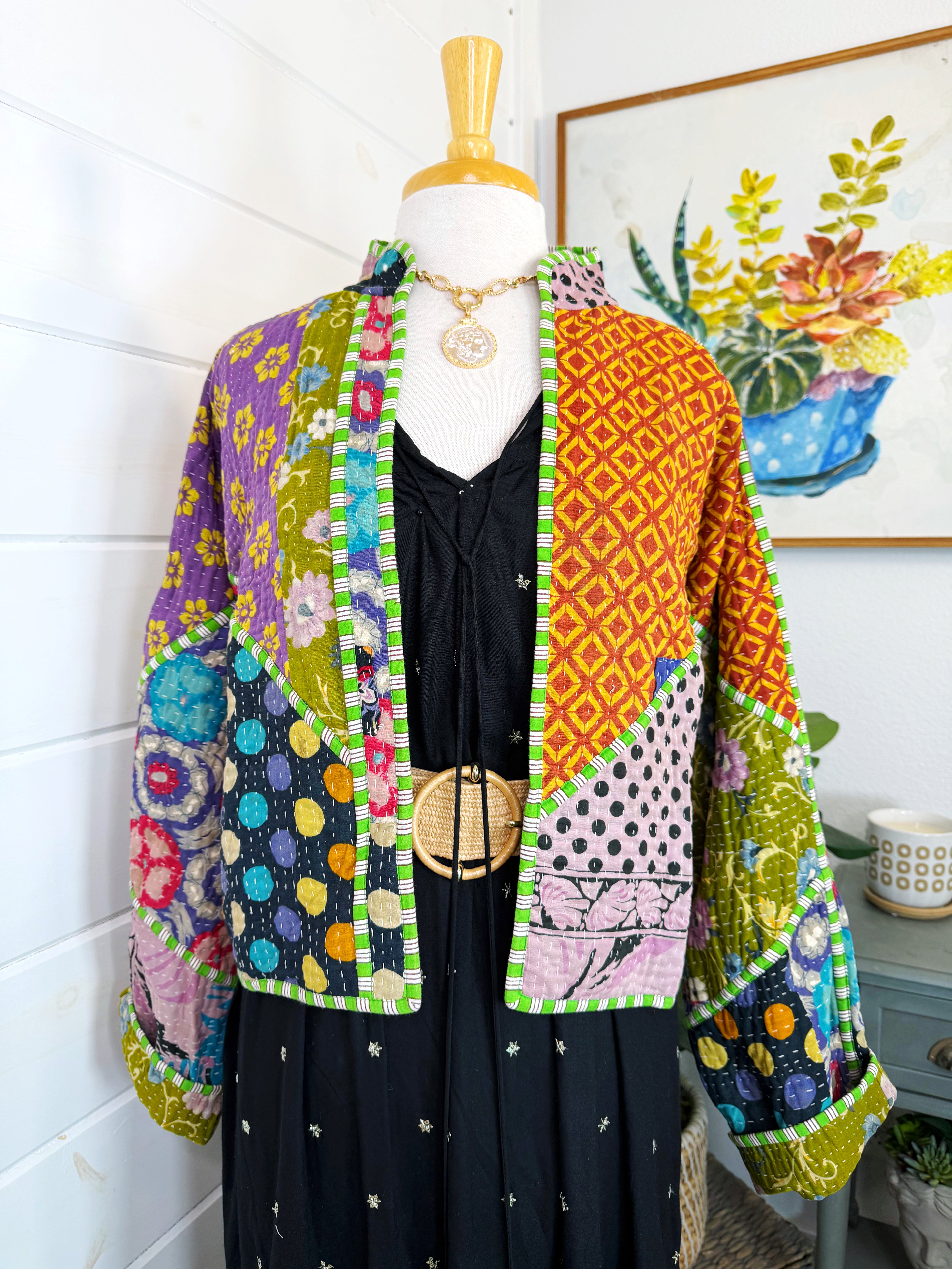 Revival Kantha Jacket – Stevie Style #1901