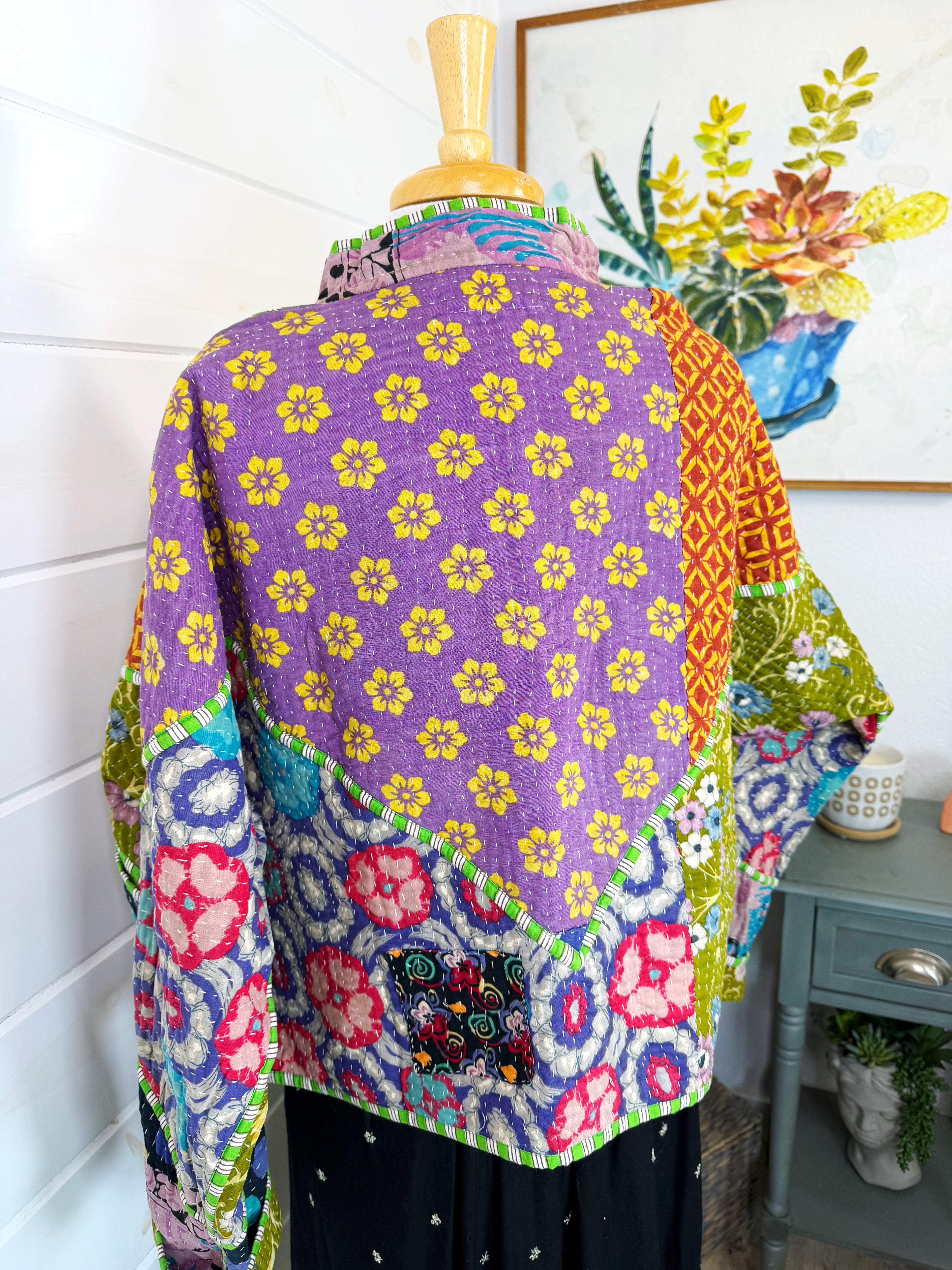 Revival Kantha Jacket – Stevie Style #1901