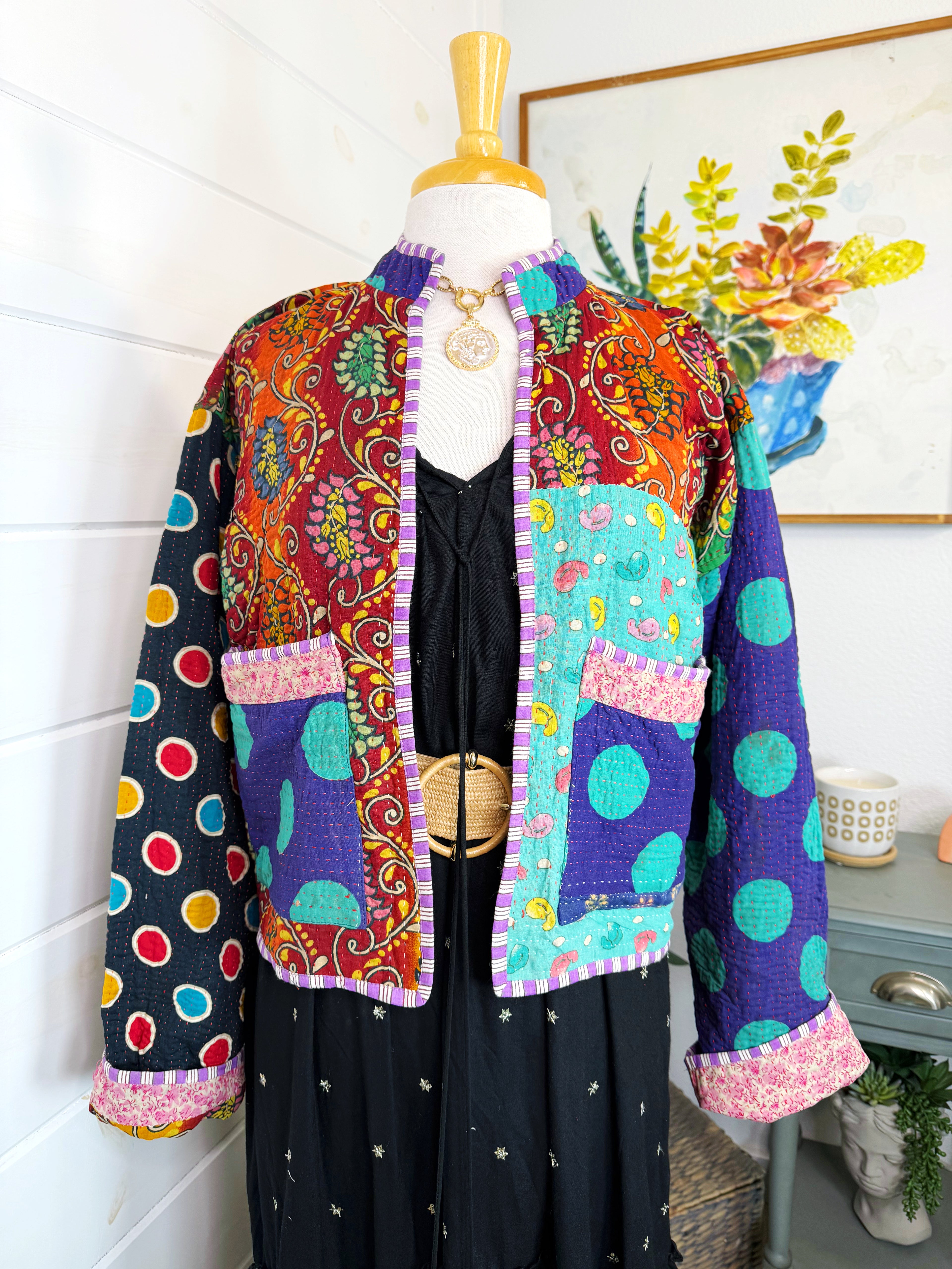 Revival Kantha Jacket – Nash Style #1902