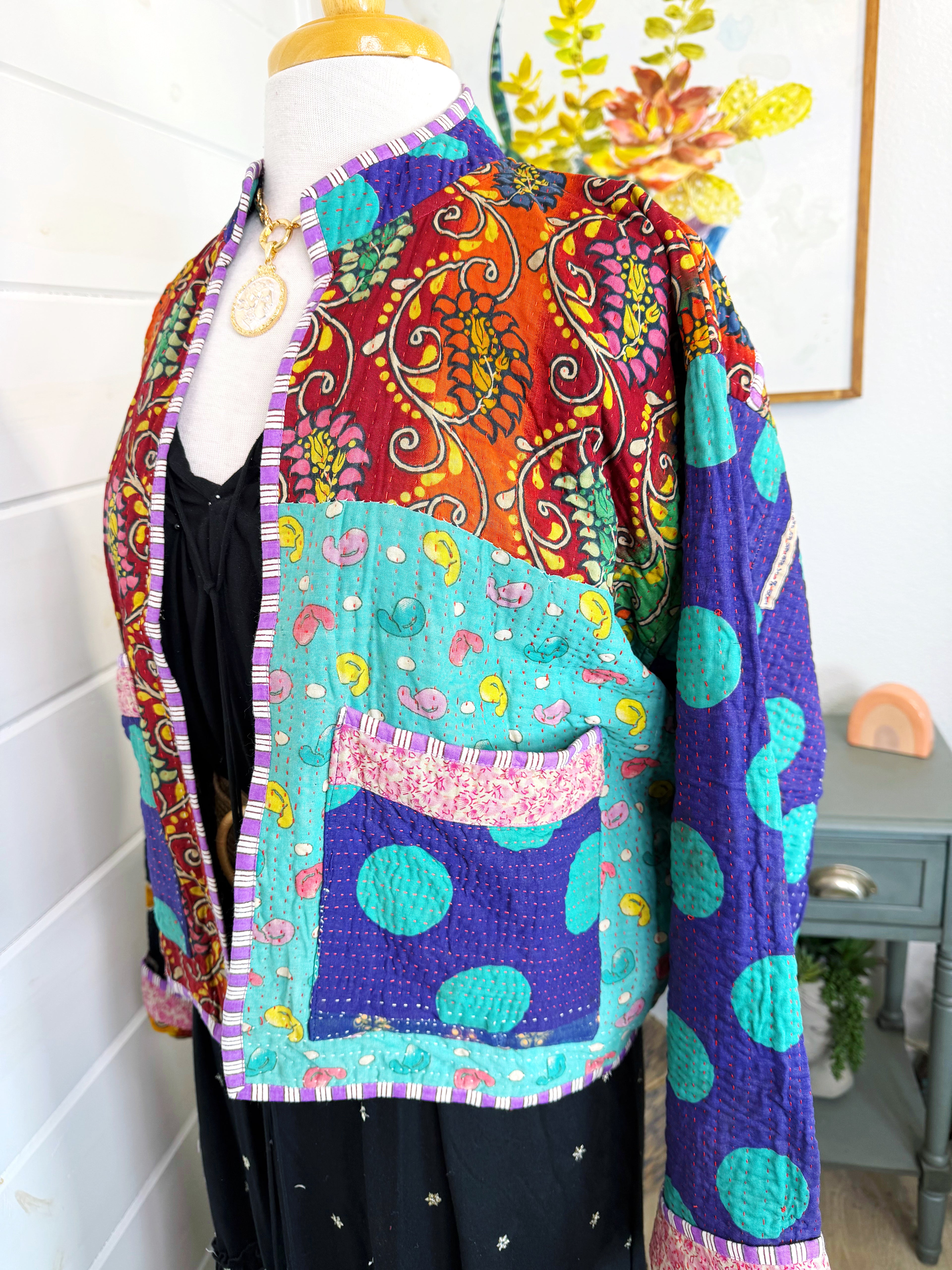 Revival Kantha Jacket – Nash Style #1902