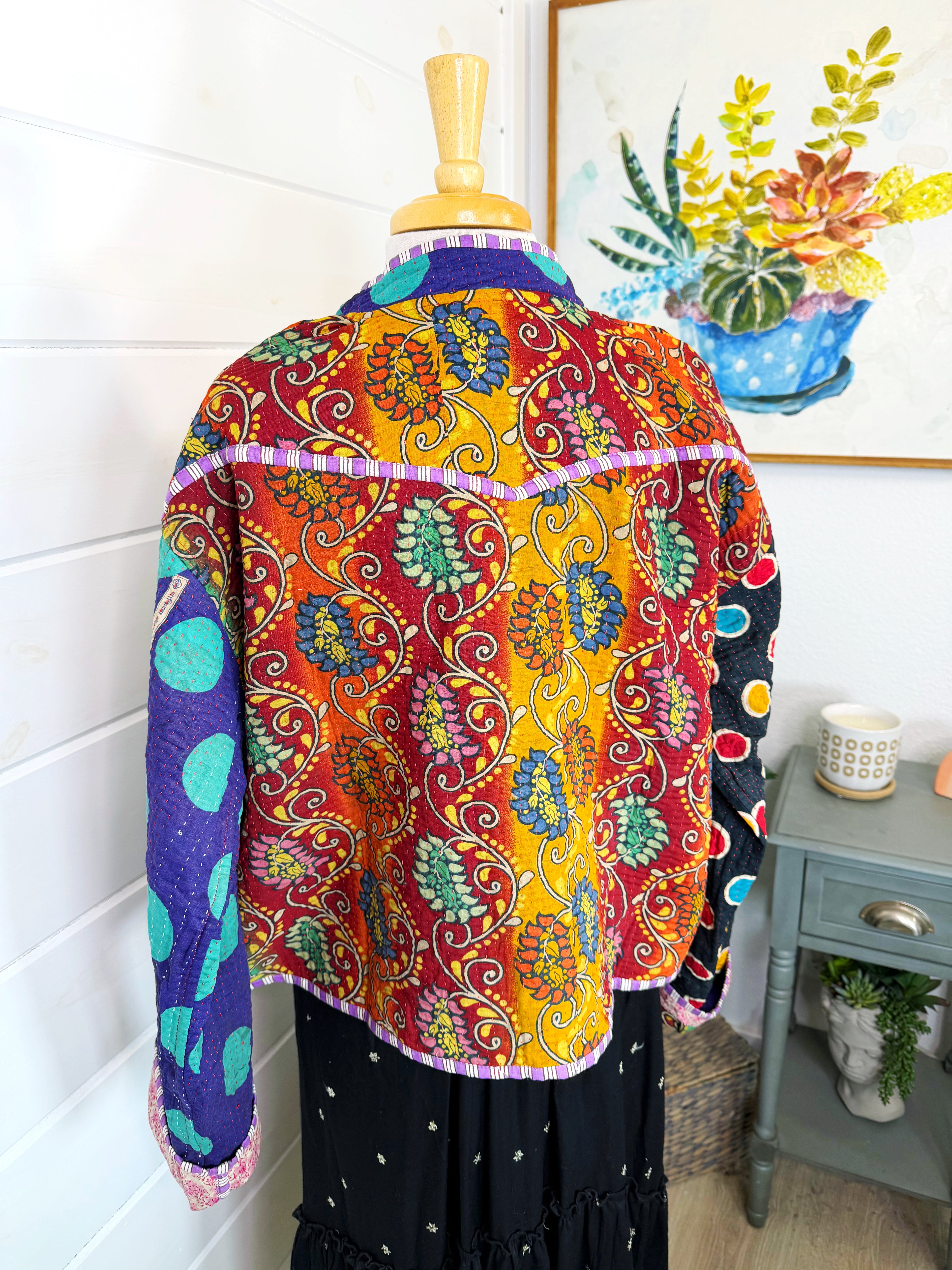 Revival Kantha Jacket – Nash Style #1902