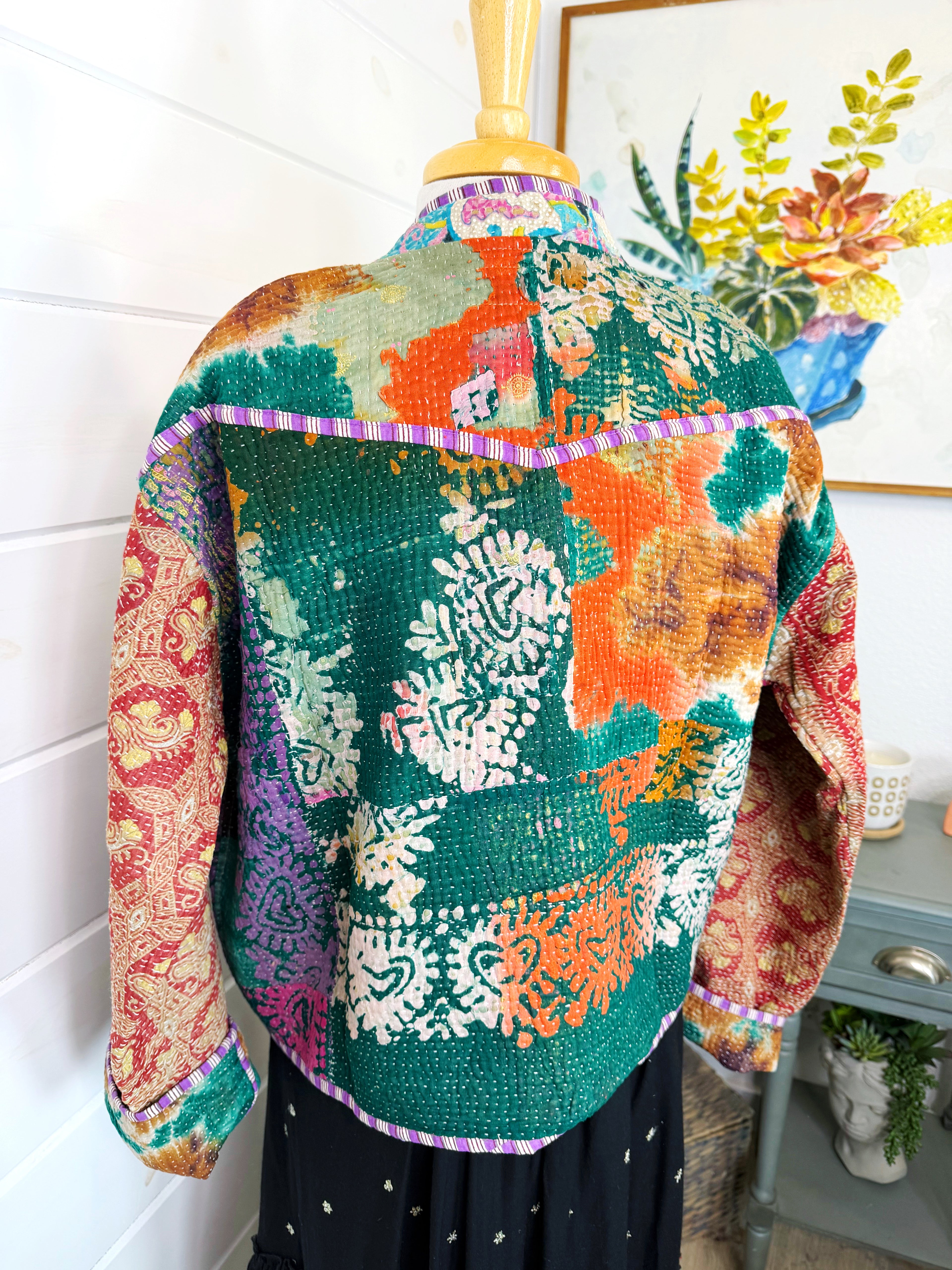 Revival Kantha Jacket – Nash Style #1903
