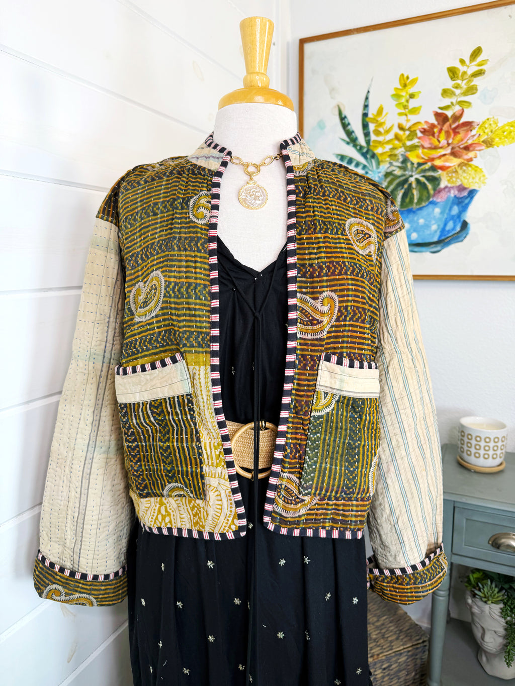 Revival Kantha Jacket – Nash Style #1904