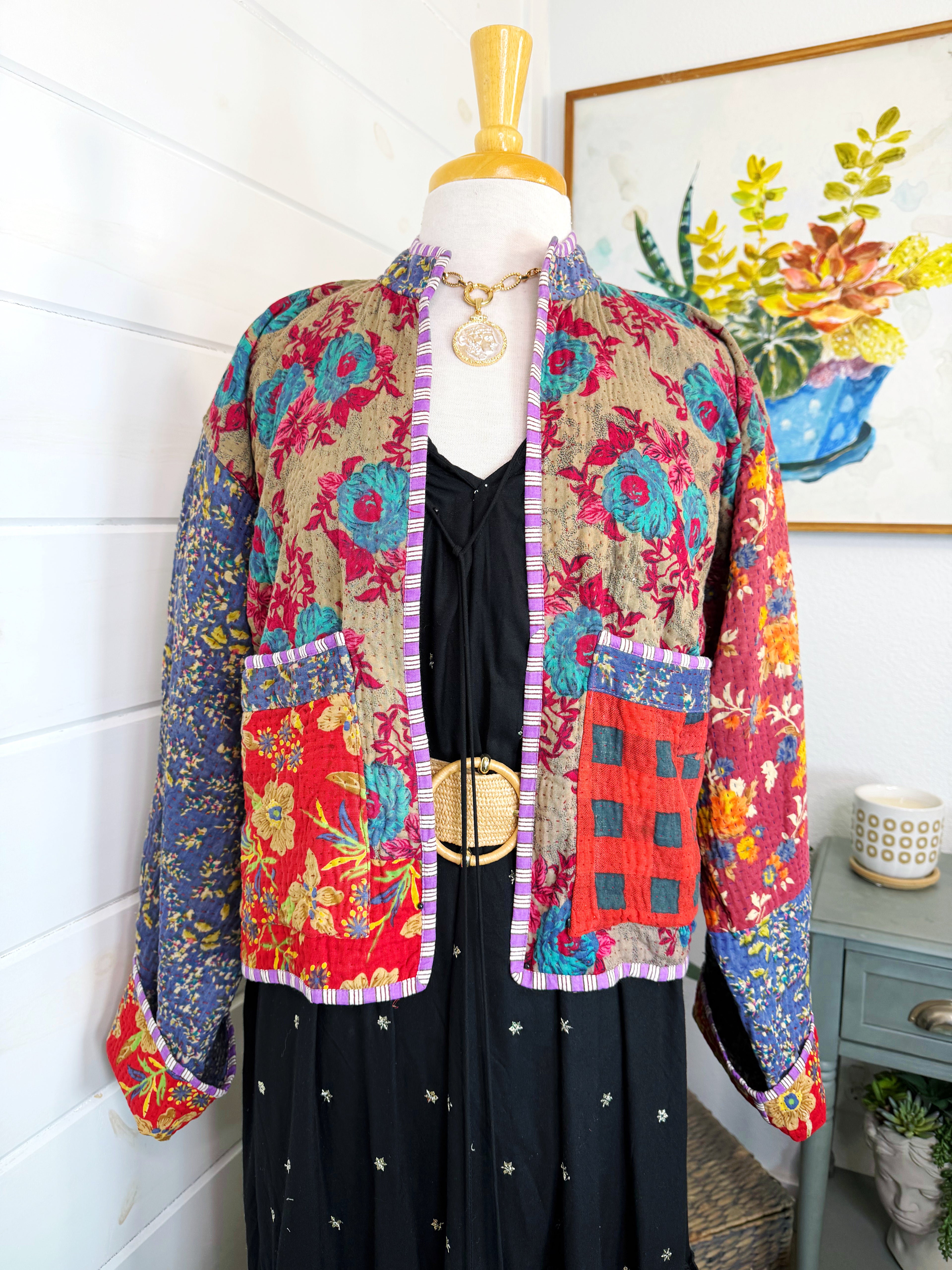 Revival Kantha Jacket – Nash Style #1905