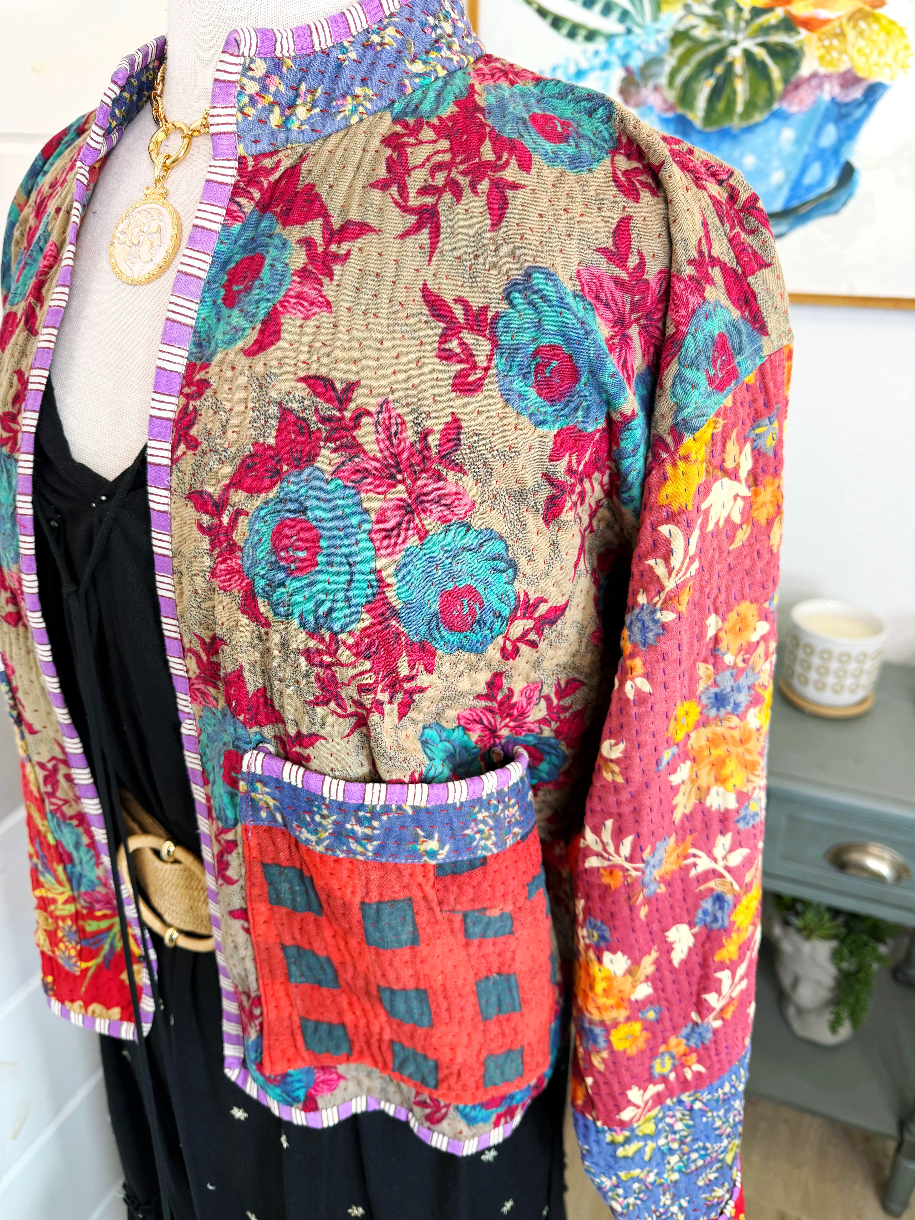 Revival Kantha Jacket – Nash Style #1905