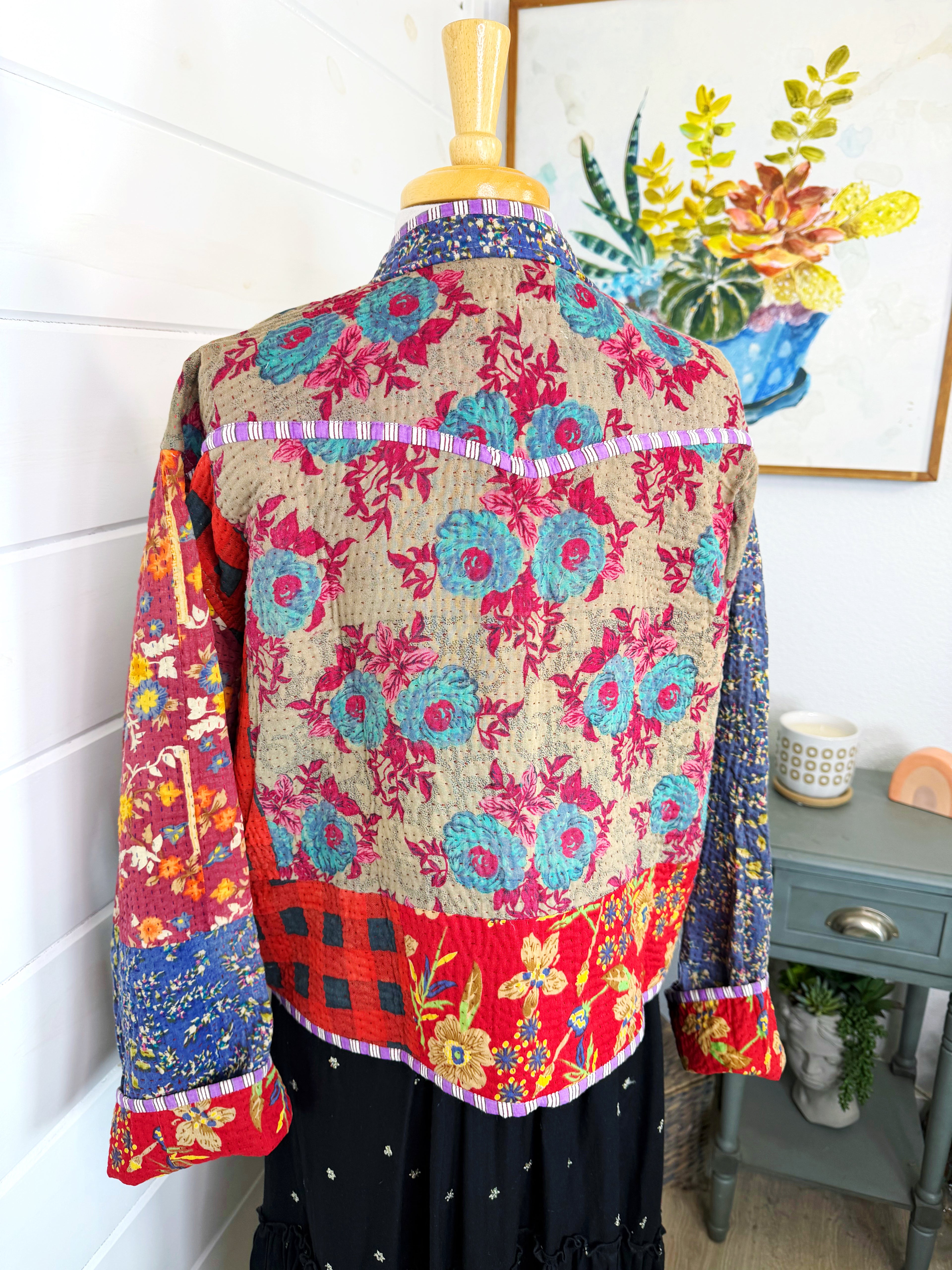 Revival Kantha Jacket – Nash Style #1905