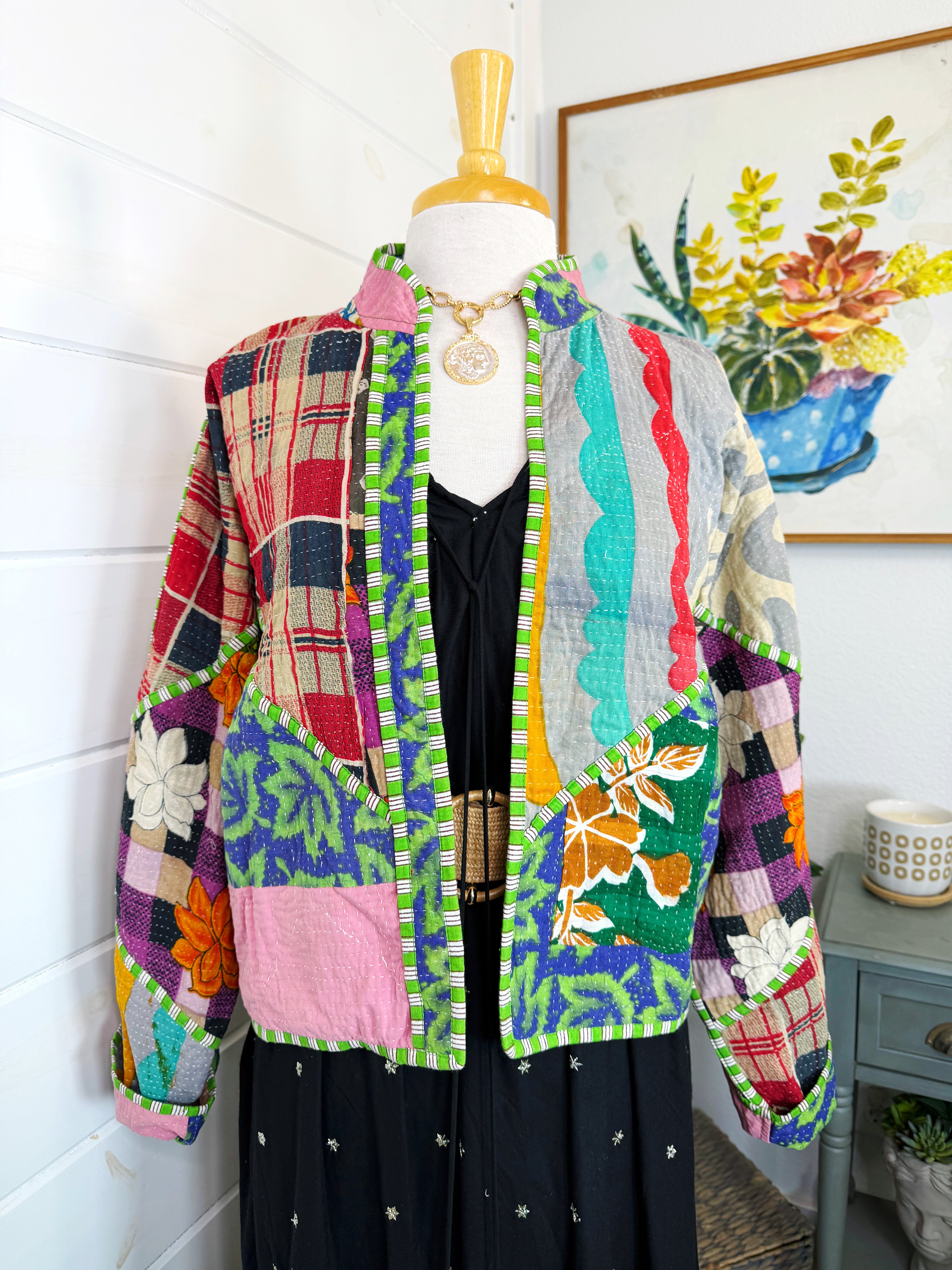 Revival Kantha Jacket – Stevie Style #1906