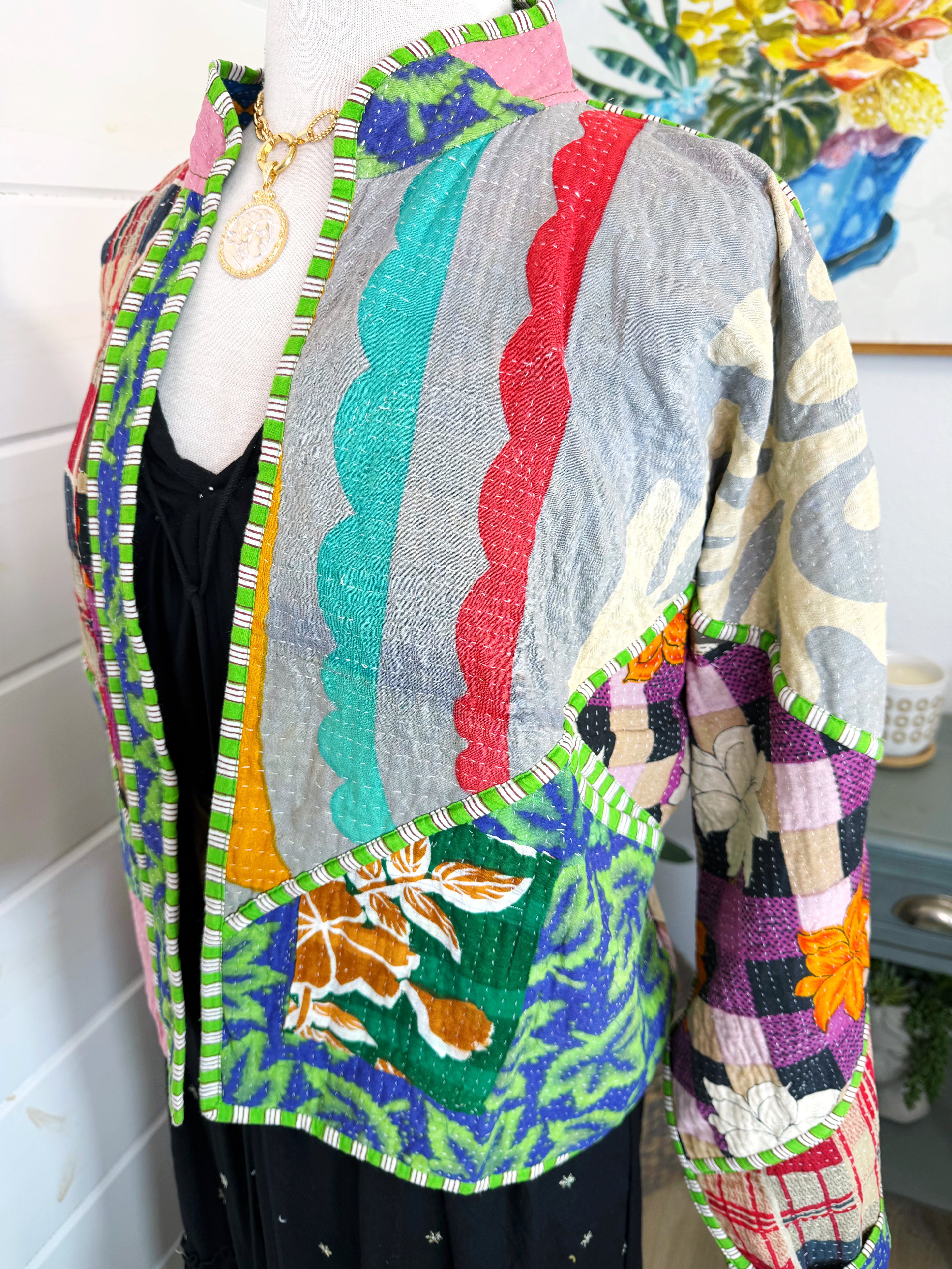Revival Kantha Jacket – Stevie Style #1906