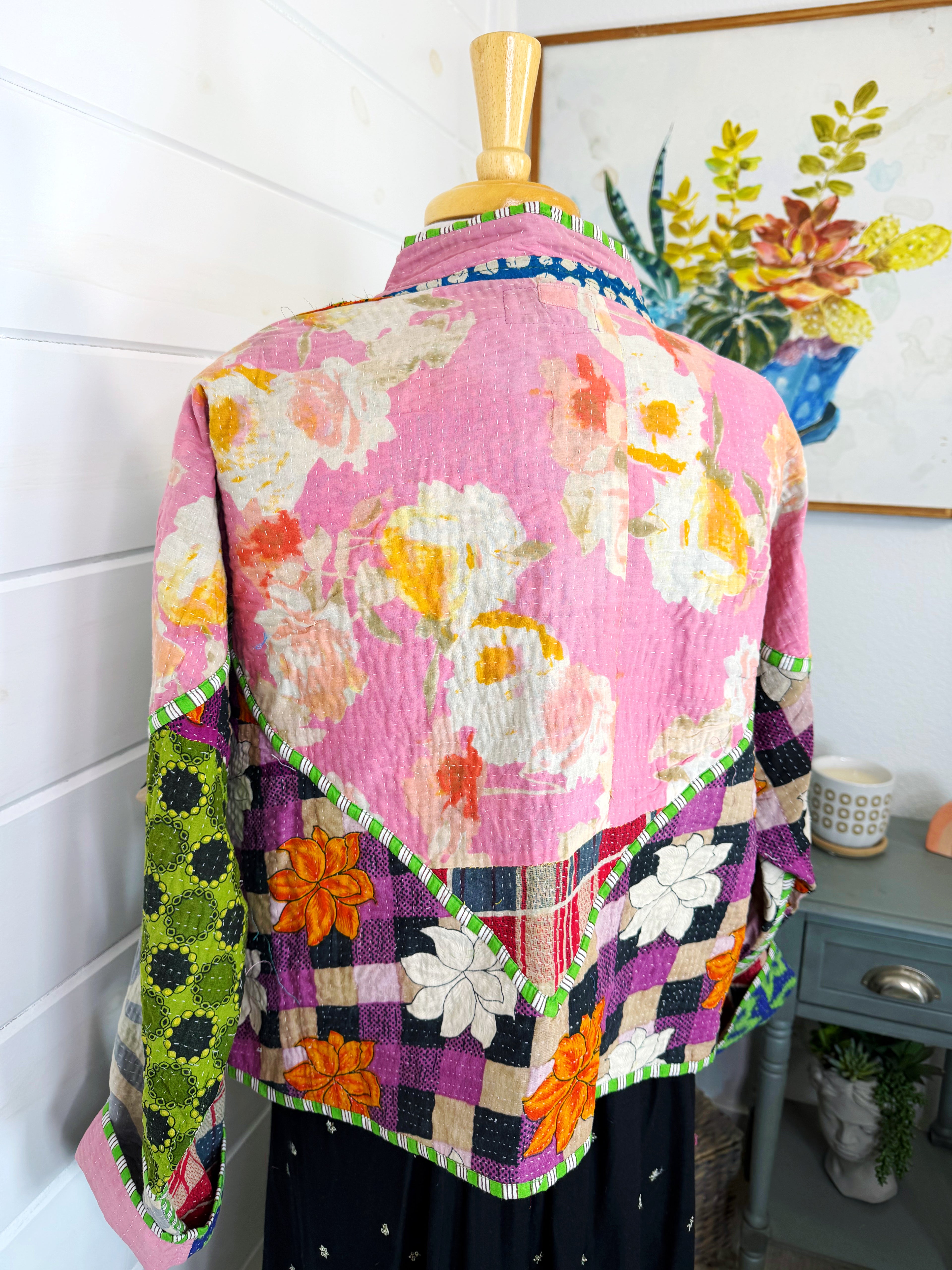 Revival Kantha Jacket – Stevie Style #1906
