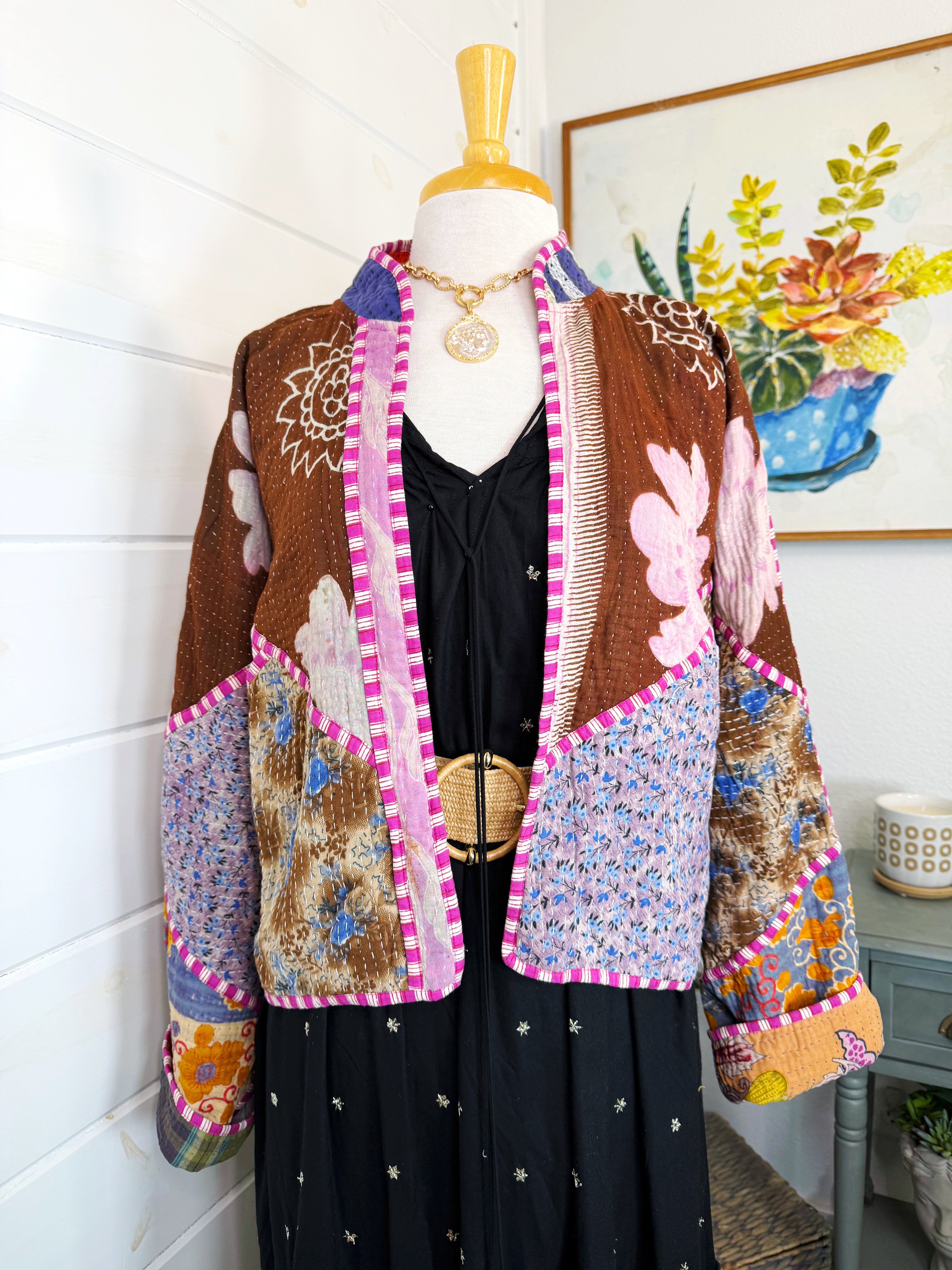 Revival Kantha Jacket – Stevie Style #1907
