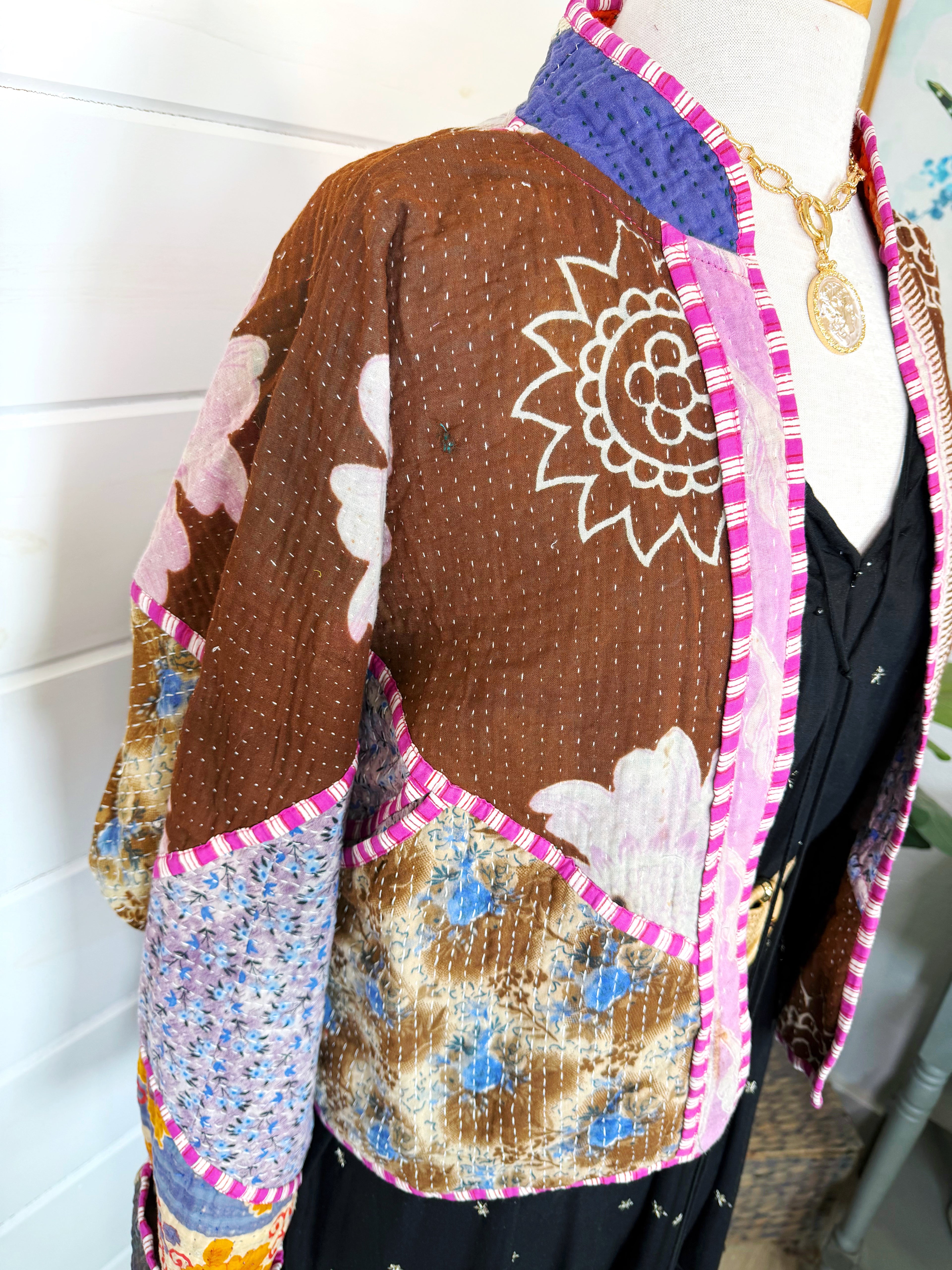 Revival Kantha Jacket – Stevie Style #1907