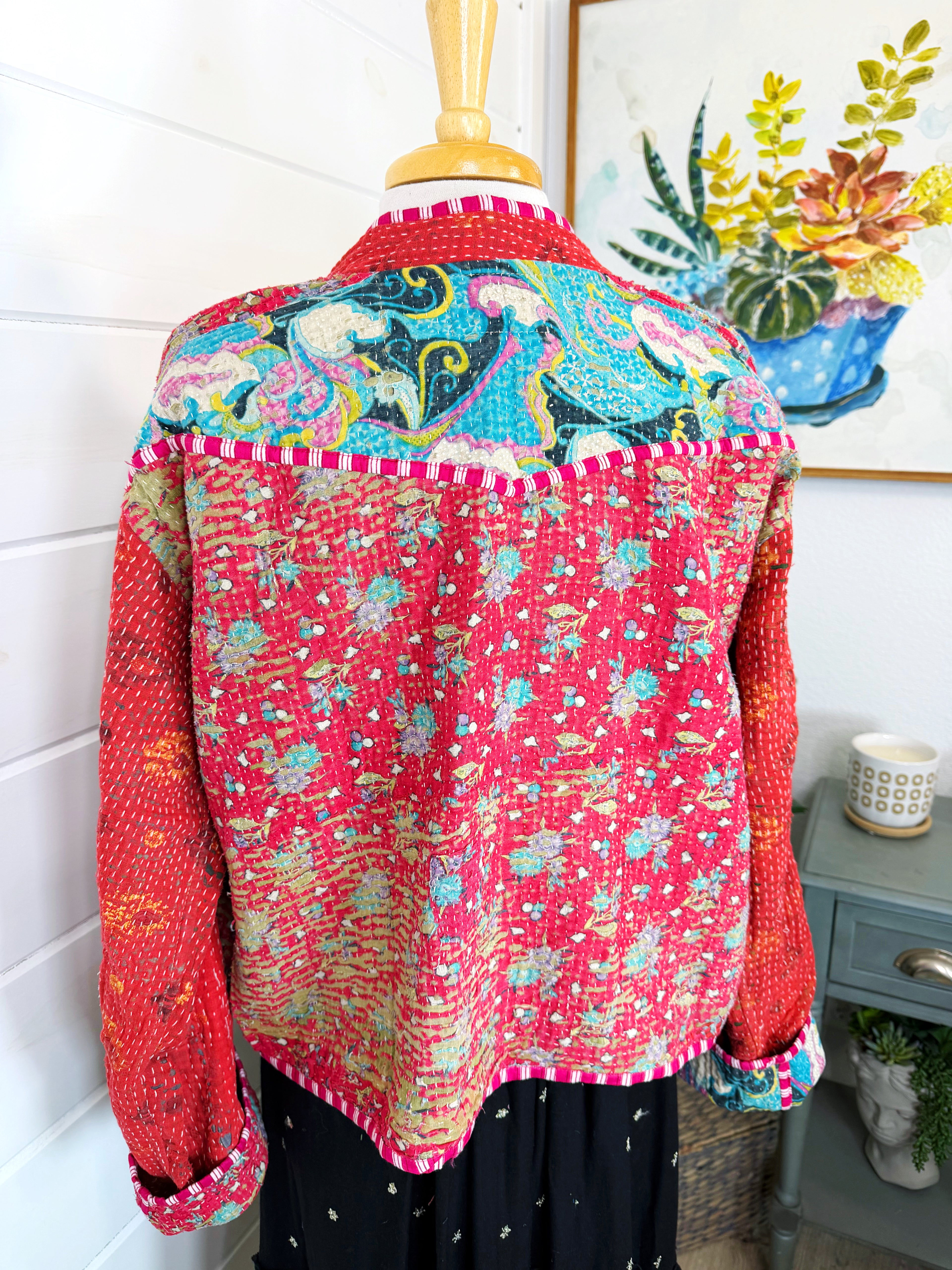 Revival Kantha Jacket – Nash Style #1908