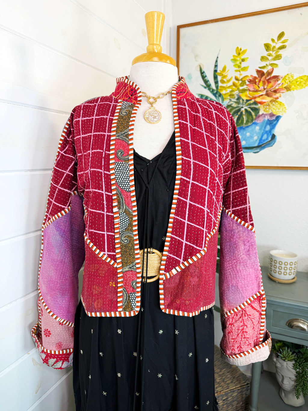 Revival Kantha Jacket – Stevie Style #1909