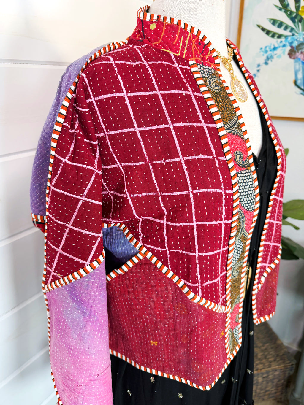 Revival Kantha Jacket – Stevie Style #1909