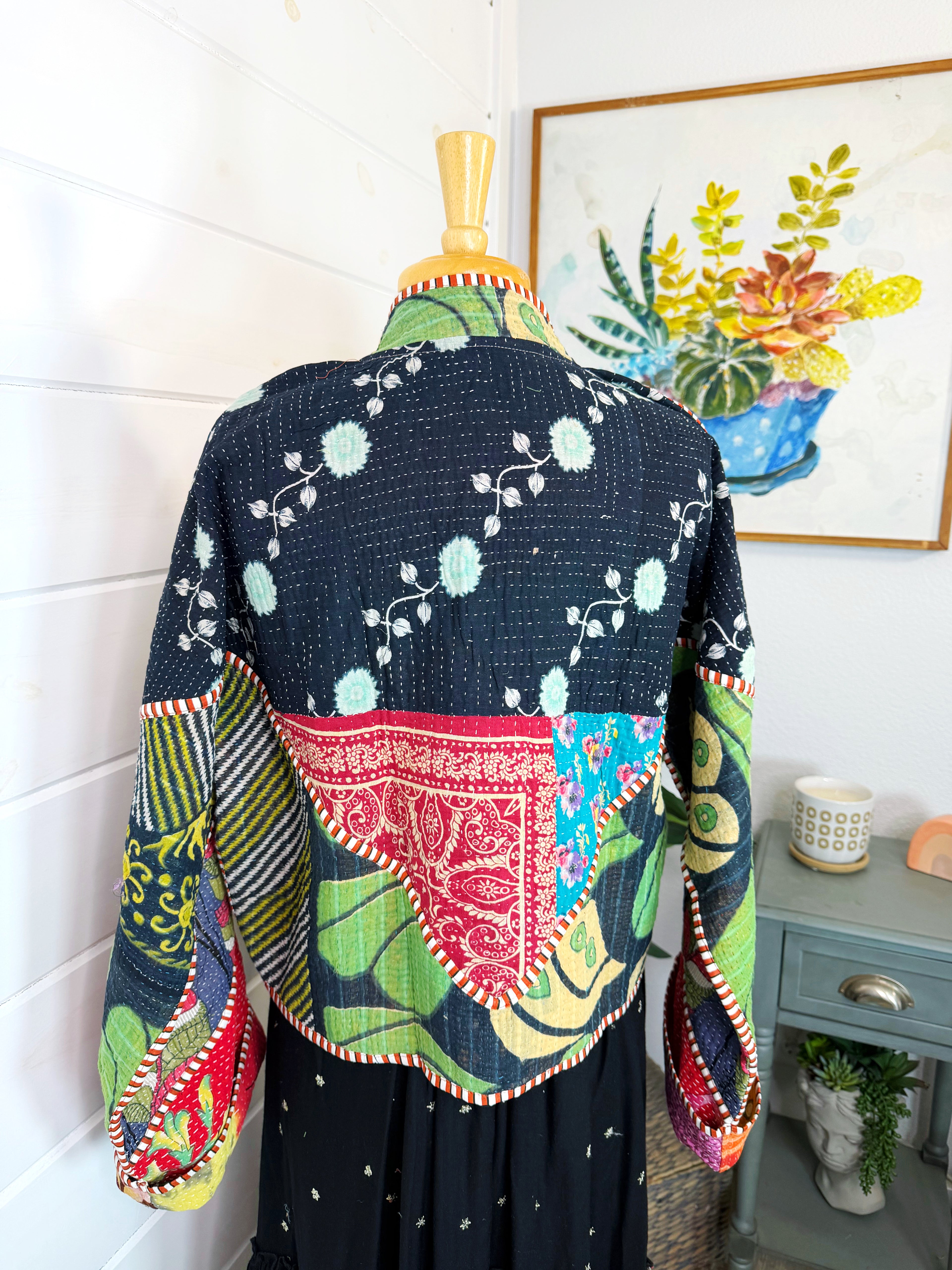 Revival Kantha Jacket – Stevie Style #1911