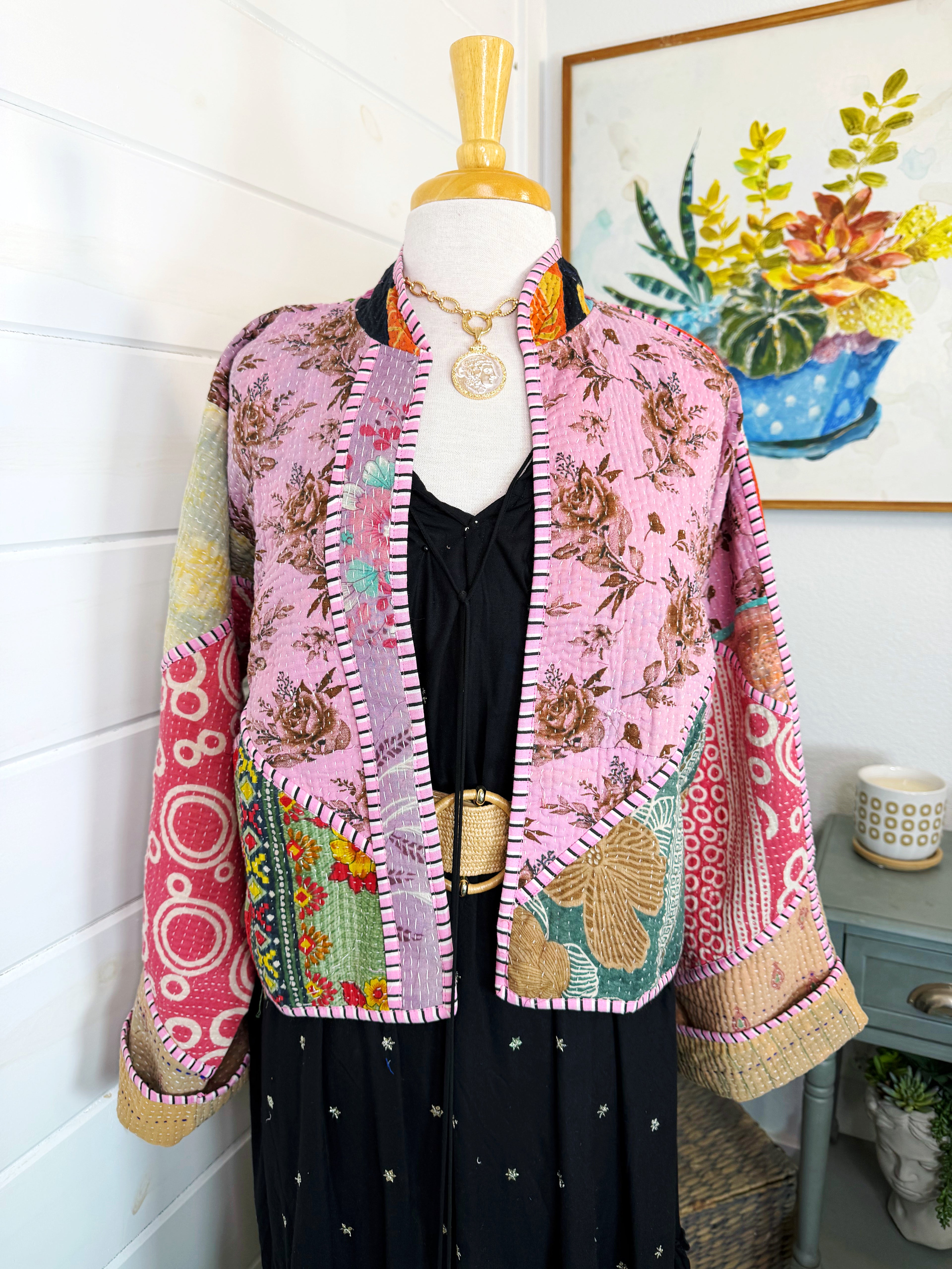 Revival Kantha Jacket – Stevie Style #1912