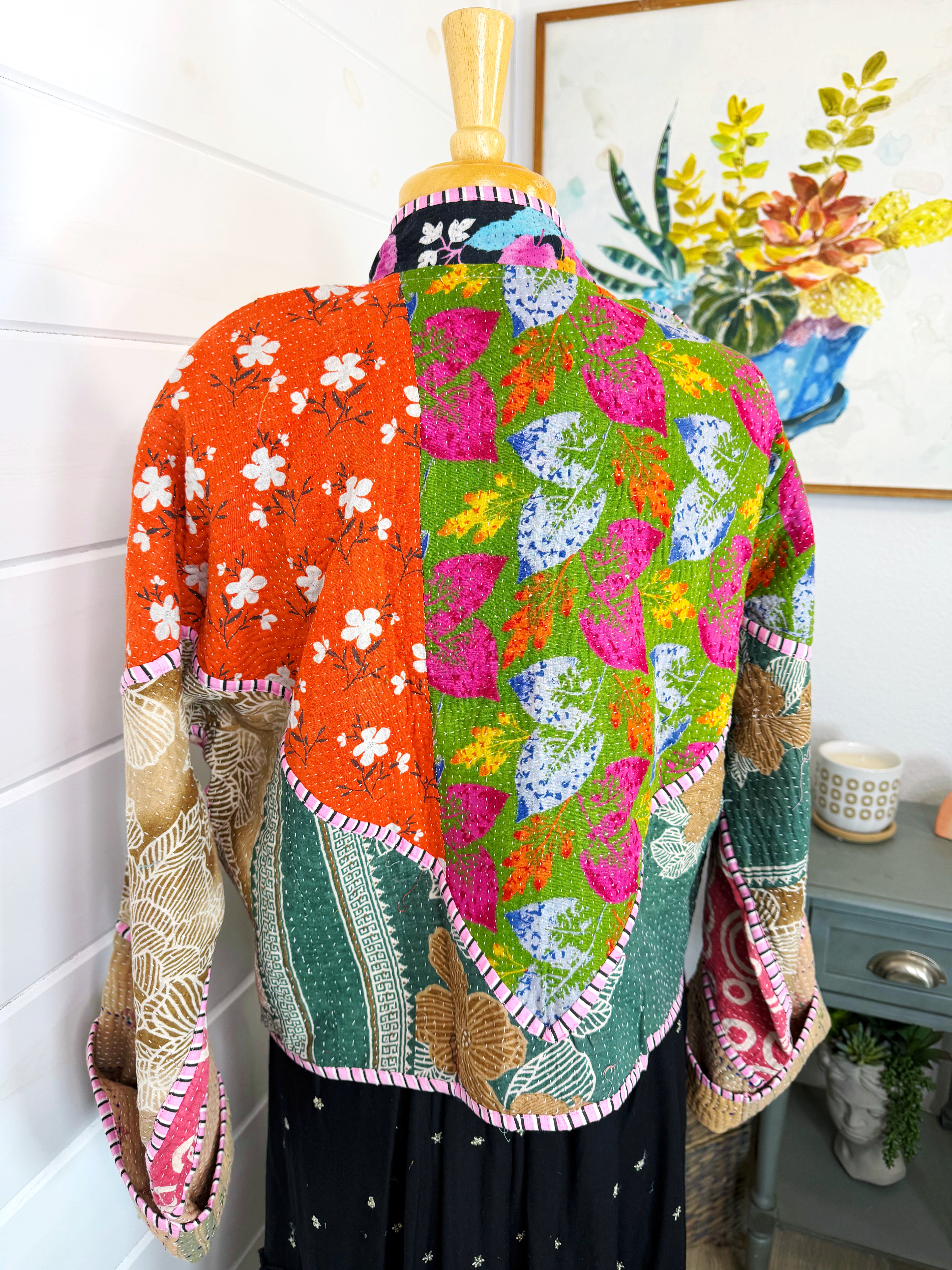 Revival Kantha Jacket – Stevie Style #1912